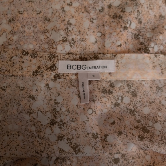 BCBGMaxAzria maxi asymmetrical floral skirt - Picture 3 of 3